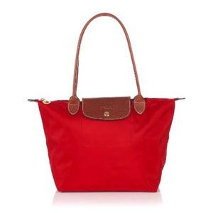 LONGCHAMP LE PLIAGE LARGE IN RED
